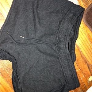 black shorts, wore them once for cheer tryout